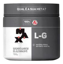 L-G Glutamina Em Pó Pote 300 gramas - Max Titanium