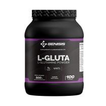 L-gluta - glutamina - 500g - GENISIS NUTRITION