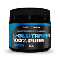 L-glutamina 100% Pura Natural 200g Apisnutri