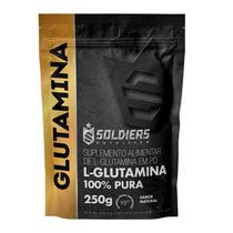 L - Glutamina 250g - 100% Puro Importado - Soldiers Nutrition L - Glutamina 250g - 100% Puro Importado - Soldiers Nutrition