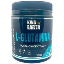 L-Glutamina 300g 100%Pura - King Earth