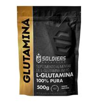 L - Glutamina 500g - 100% Pura Importada - Soldiers Nutrition L - Glutamina 500g - 100% Pura Importada - Soldiers Nutrition