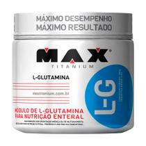L Glutamina Max Titanium Síntese Proteica 300g