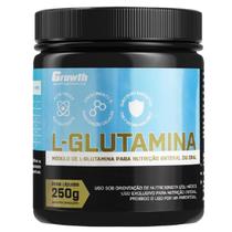 L-Glutamina Pura 250g Growth Supplements