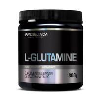 L-glutamine Glutamina 300g Probiótica Auxilia Ganho de Massa