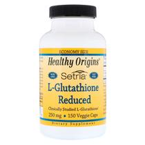 L-Glutathione Setria 250mg 150 Caps Healthy Origins Now Life ImportadoUSA