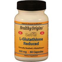 L-Glutationa 60 cápsulas da Healthy Origins (pacote com 2)