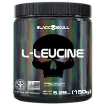 L-Leucine 150G Aminoácido Black Skull Laranja