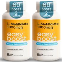 L-metilfolato De Cálcio 1000mcg Easyboost Ácido Fólico 60cps