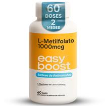 L-metilfolato De Cálcio 1000mcg Easyboost Ácido Fólico 60cps