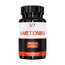 L-Metionina 500mg 60 Cápsulas V7 Energy