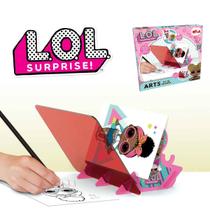 L.O.L. Art Kids Kit De Desenho Lol Surprise Original Elka Brinquedo Kit Para Desenhar +6 Anos