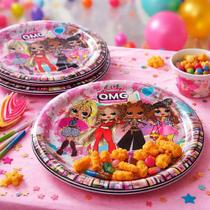 L.O.L O.M.G Surprise! Prato Descartável 18Cm 8un. cod6051 L.O.L O.M.G Surprise! Prato Descartável 18Cm 8un. cod6051