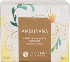 L'occitane au brésil creme desodorante corporal amburana 200ml