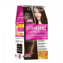 L'Oréal Coloração Casting Creme Gloss 400 Castanho Natural Sem Amônia Brilho Gloss