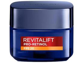 L'Oréal Creme Antirrugas Revitalift Pro-Retinol FPS20 49g