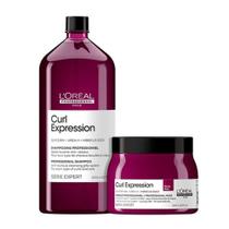 L'Oréal Curl Expression Shampoo 1500ml + Máscara Riche 500g