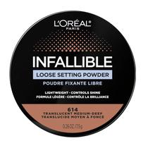 L'Oreal Infallible Setting Powders Pó Fixador Maquiagem - Cor: 614 Medium Deep L'Oreal Infallible Setting Powders Pó Fixador Maquiagem - Cor: 614 Medium Deep