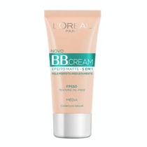 L'Oréal Paris Base BB Cream Efeito Matte FPS 50 Média 30ml