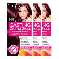 L'Oréal Paris Coloração Casting Creme Gloss Kit - 426 Borgonha L'Oréal Paris Coloração Casting Creme Gloss Kit - 426 Borgonha