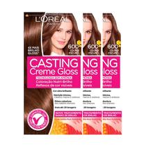 L'Oréal Paris Coloração Casting Creme Gloss Kit - 600 Louro Escuro