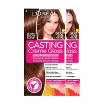 L'Oréal Paris Coloração Casting Creme Gloss Kit - 600 Louro Escuro