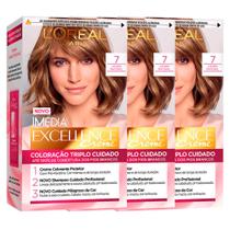 L'Oréal Paris Coloração Imédia Excellence Kit - 7 Louro Natural