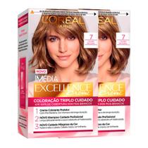 L'Oréal Paris Coloração Imédia Excellence Kit - 7 Louro Natural