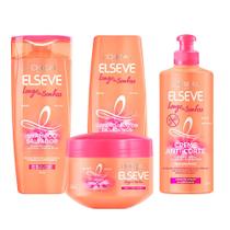 L'Oréal Paris Elseve Longo dos Sonhos Kit - Shampoo + Condicionador + Creme para pentear + Tratamento