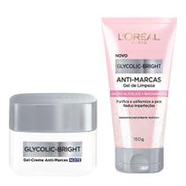 L'Oréal Paris Glycolic Bright Kit Gel de Limpeza + Gel Creme L'Oréal Paris Glycolic Bright Kit Gel de Limpeza + Gel Creme
