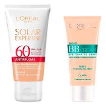 L'Oréal Paris Kit - Protetor Solar Solar Expertise + BB Cream Efeito Matte 5 em 1 FPS50