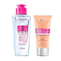 L'Oréal Paris Kit Skin Care - Água Micelar + BB Cream Médio