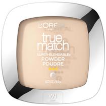 L/Oreal Paris Pó True Match Super-Blendable, W1 Porcelain (Quente) 0,33 Oz