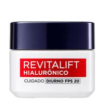 L'Oréal Paris Revitalift Hialurônico Cuidado Diurno FPS20 - Creme Facial Anti-idade 49g - LOREAL