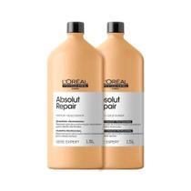 L'Oréal Professionnel Absolut Repair Gold Quinoa Shampoo + Condicionador 1,5L