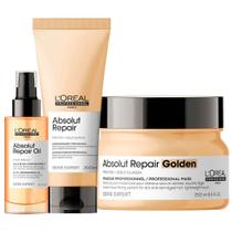 L'Oréal Professionnel Absolut Repair Kit Condicionador + Máscara Light + Óleo
