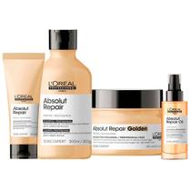 L'Oréal Professionnel Absolut Repair Kit Shampoo + Condicionador + Máscara Light+ Óleo L'Oréal Professionnel Absolut Repair Kit Shampoo + Condicionador + Máscara Light+ Óleo