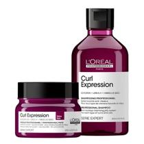 L'Oréal Professionnel Curl Expression Shampoo Anti-resíduos 300ml e Máscara Rich 250g L'Oréal Professionnel Curl Expression Shampoo Anti-resíduos 300ml e Máscara Rich 250g