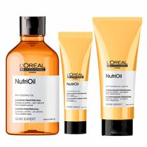 L'Oréal Professionnel NutriOil Kit Shampoo + Condicionador + Leave-In