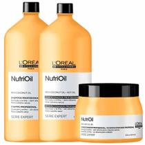 L'Oréal Professionnel NutriOil Kit Shampoo + Condicionador + Máscara