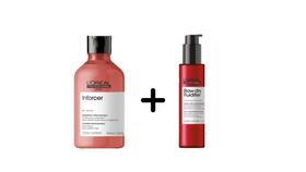 L'Oréal Professionnel Serie Expert Inforcer (Kit Shampoo 300 ml + Leave-in Blow-dry Fluidifier 150ml) L'Oréal Professionnel Serie Expert Inforcer (Kit Shampoo 300 ml + Leave-in Blow-dry Fluidifier 150ml)