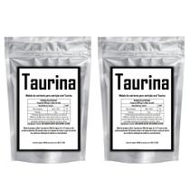L-taurina 1kg - 100% Pura - Importada - Shape It - 2 unidades