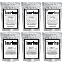 L-taurina 1kg - 100% Pura - Importada - Shape It - 6 unidades