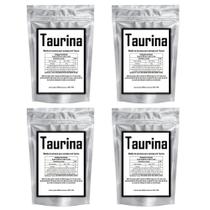 L-taurina 250g - 100% Pura - Importada - Shape It - 4 unidades