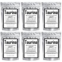 L-taurina 250g - 100% Pura - Importada - Shape It - 6 unidades