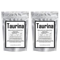 L-taurina 500g - 100% Pura - Importada - Shape It - 2 unidades