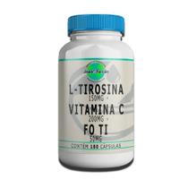 L-Tirosina 150Mg + Vitamina C 200Mg + Fo Ti 50Mg - 180 Cápsulas