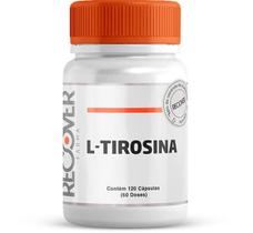 L-Tirosina 500mg - 120 Cápsulas (60 Doses) - Recover Farma