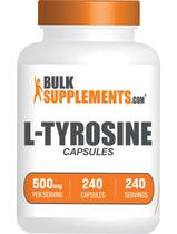 L-Tirosina 500mg (240 Cápsulas) - BulkSupplements.com