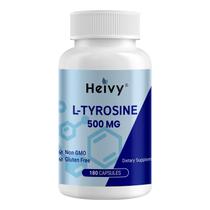 L-Tirosina Heivy 500mg 180 Cápsulas L-Tirosina Heivy 500mg 180 Cápsulas